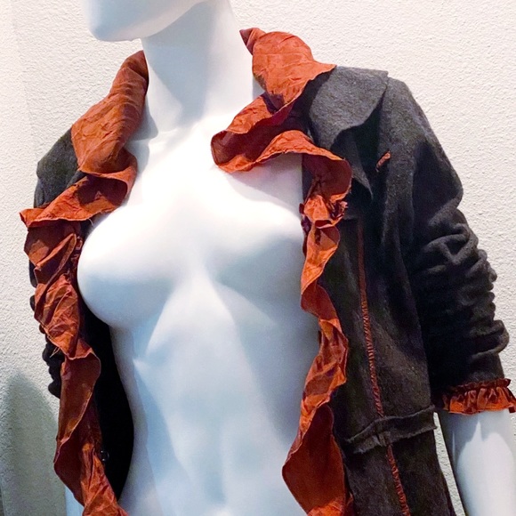 Anthropologie Sparrow Wool & Silk Cardigan Jacket - Picture 3 of 12